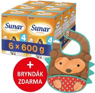 Sunar Complex 4, 6× 600 g + dárek - Dojčenské mlieko