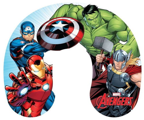 Jerry Fabrics Polštář - Avengers 02 - Cestovní polštářek - Hlavní obrázek