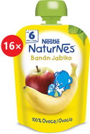 NESTLÉ pocket BANÁN, Apple 16 × 90 g - Baby Food