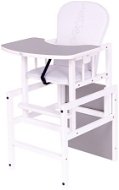 Drewex Pine Chair Antonin Stars - Grey - High Chair