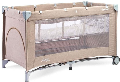 Caretero cestovní postýlka Basic Plus 2017, Beige - Cestovní postýlka - Hlavní obrázek