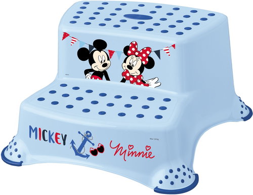 KEEEPER Two-step "Mickey & Minnie" - Blue - Stepper - Main image