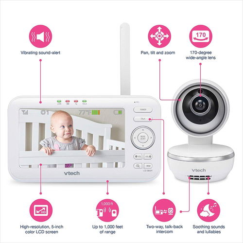 Babymoov YOO Master Plus Video Monitor 5 Screen