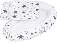 Baby Nest New Baby Luxurious Nest with blanket and cushion cushion - white - Hnízdo pro miminko