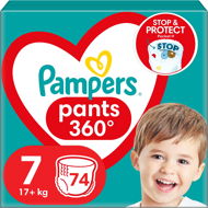 Bugyipelenka PAMPERS Pants, 7 (74 db) - Mega Pack - Plenkové kalhotky