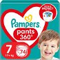 PAMPERS Pants veľ. 7 (74 ks) – Mega Pack - Plienkové nohavičky