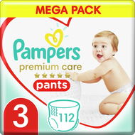 PAMPERS Premium Pants Mega Box veľ. 3 (4× 28 ks) - Plienkové nohavičky