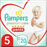 Plenkové kalhotky PAMPERS Premium Pants Carry Pack vel. 5 (20 ks) - Plenkové kalhotky