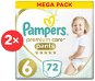 PAMPERS Premium Pants Mega Box veľ. 6 (2× 72 ks) - Plienkové nohavičky
