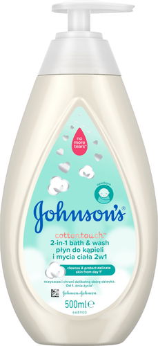 JOHNSON'S BABY Cottontouch Bath & Washing Gel 2-in-1 500ml