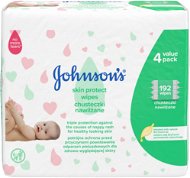 JOHNSON'S BABY Skin Protect 192 db - Popsitörlő