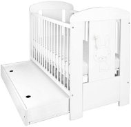New Baby Rabbit with Drawer - White - Cot