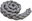 T-tomi Braided Crib Bumpers 180cm, Anthracite