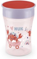NUK Magic Cup with Lid 230ml - Red, Mix of Motifs - Baby cup