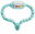 BABY teething ring 0-24m green