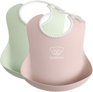 Babybjörn Bibs 2 pcs - Green / Pink - Bib