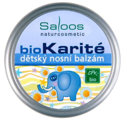 SALOOS Bio karité dětský nosní balzám 19 ml - Balzám - Hlavní obrázek