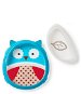 Skip Hop Zoo 2-in-1 - Plate and Bowl - Owl - Children's Dining Set