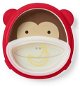Skip Hop Zoo 2-in-1 - Plate and Bowl - Monkey - Children's Dining Set