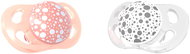 TWISTSHAKE Mini Dummy 0-6 months - Peach and White, 2 pcs - Baby Pacifier
