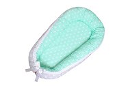 SCAMP Baby's Nest with Coconut Insert Elephant - Green-Grey - Baby Nest
