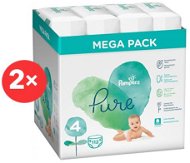PAMPERS Pure Protection size 4 (224 pcs) - Baby Nappies