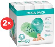 PAMPERS Pure Protection size 5 (192 pcs) - Baby Nappies
