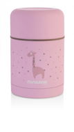 MINILAND Silky Thermos for Food 600ml - Pink - Children's Thermos