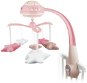 Cot Mobile Canpol Babies Carousel Stars - Pink - Kolotoč nad postýlku