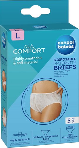 Canpol babies Disposable panties L, 5 pcs - Postpartum Underwear