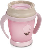 LOVI Cup 360 ° JUNIOR 250 ml with handles RETRO - pink - Baby cup