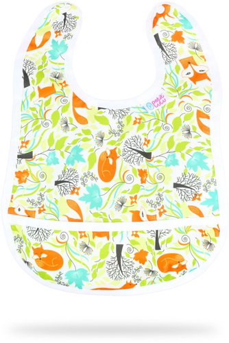 PETIT LULU Bib - Foxes - Bib - Main image