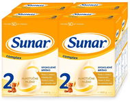 Sunar Complex 2 pokračovací kojenecké mléko, 4× 600 g - Kojenecké mléko