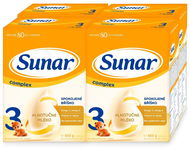 Sunar Complex 3 batolecí mléko, 4× 600 g - Kojenecké mléko