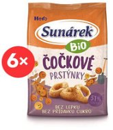 Sunárek Bio nibbles lentils 6 × 50 g - Crisps for Kids