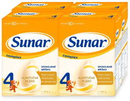 Sunar Complex 4 batolecí mléko, 4× 600 g - Kojenecké mléko