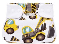 T-tomi Abduction Nappies - Briefs, Diggers (3-6kg) - Abduction Nappies