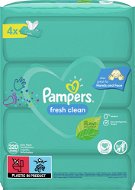Baby Wet Wipes PAMPERS Fresh Clean XXL 4×80pcs - Dětské vlhčené ubrousky