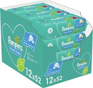 PAMPERS Fresh Clean 12×52pcs - Baby Wet Wipes