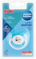 Canpol babies Latex cumi 6-18 hónapos korig, türkiz - Cumi