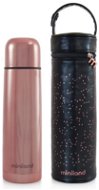 MINILAND DeLuxe Thermos & Thermo Pack Pink - Children's Thermos