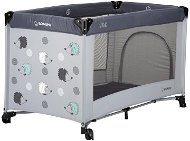 BOMIMI MELBA Travel Bed SPINE Grey - Travel Bed