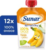 Sunar Do ručičky ovocná kapsička banán 12× 100 g - Kapsička pre deti