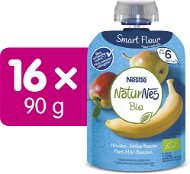 NESTLÉ NATURNES Organic Pear Apple Banana 16×90 g - Meal Pocket