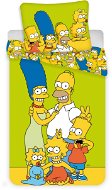Jerry Fabrics posteľná bielizeň – The Simpsons Family "Green" - Detská posteľná bielizeň