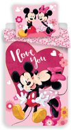 Jerry Fabrics ágyneműhuzat - Mickey&Minnie "Kiss" - Gyerek ágyneműhuzat