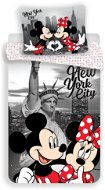 Jerry Fabrics posteľná bielizeň – Mickey&Minnie in NY - Detská posteľná bielizeň
