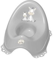 Maltex Potty, Anti-slip Zebra - Grey - Potty