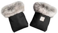 Beztroska Gloves with fur black - Pushchair Gloves