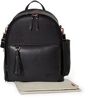 Skip Hop Backpack Greenwich Simply Chic - Black - Nappy Changing Bag